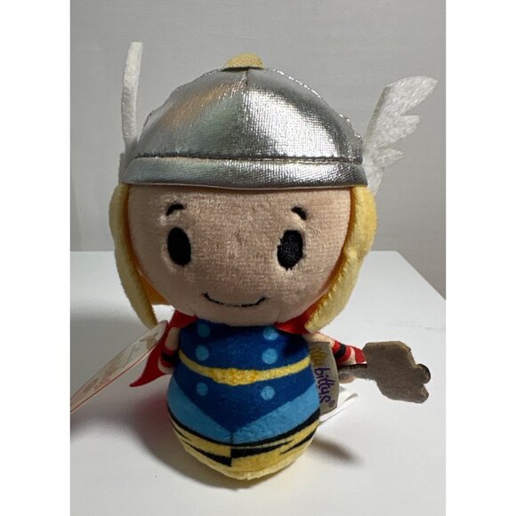 Marvel Hallmark Itty Bittys Plush Toys Set Of 3 Captain America Thor Hawkeye - Picture 8 of 12